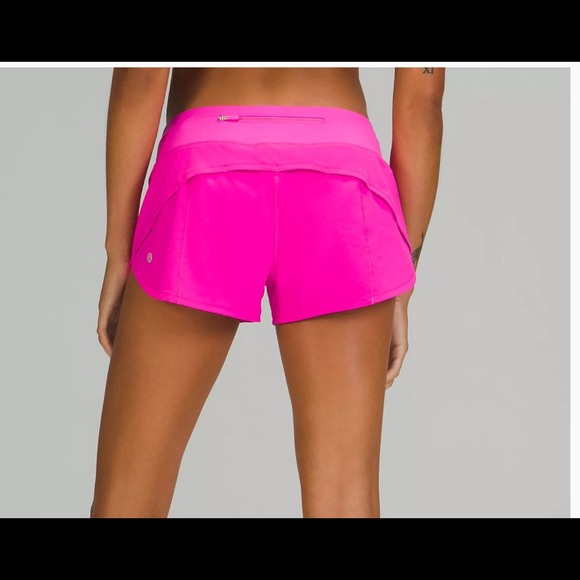 NWT lululemon Speed Up short, pow pink, 6 - Picture 5 of 7